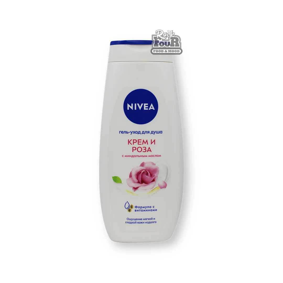 Գել լոգանքի «Nivea Կրեմ և վարդ» 250մլ